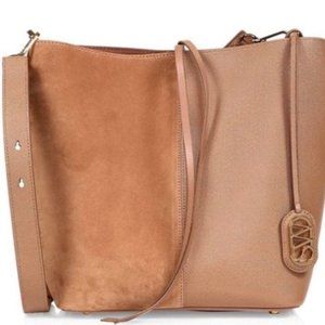 STUART WEITZMAN BUCKET BAG WITH WALLET